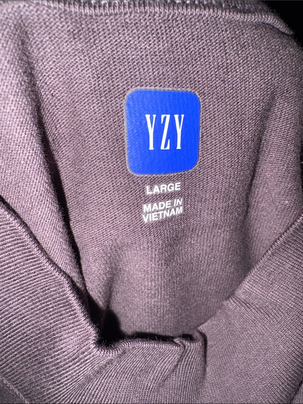 Yeezy X Gap By Balenciaga Mock neck dove tee - limited drop - large NWOT - Picture 6 of 7